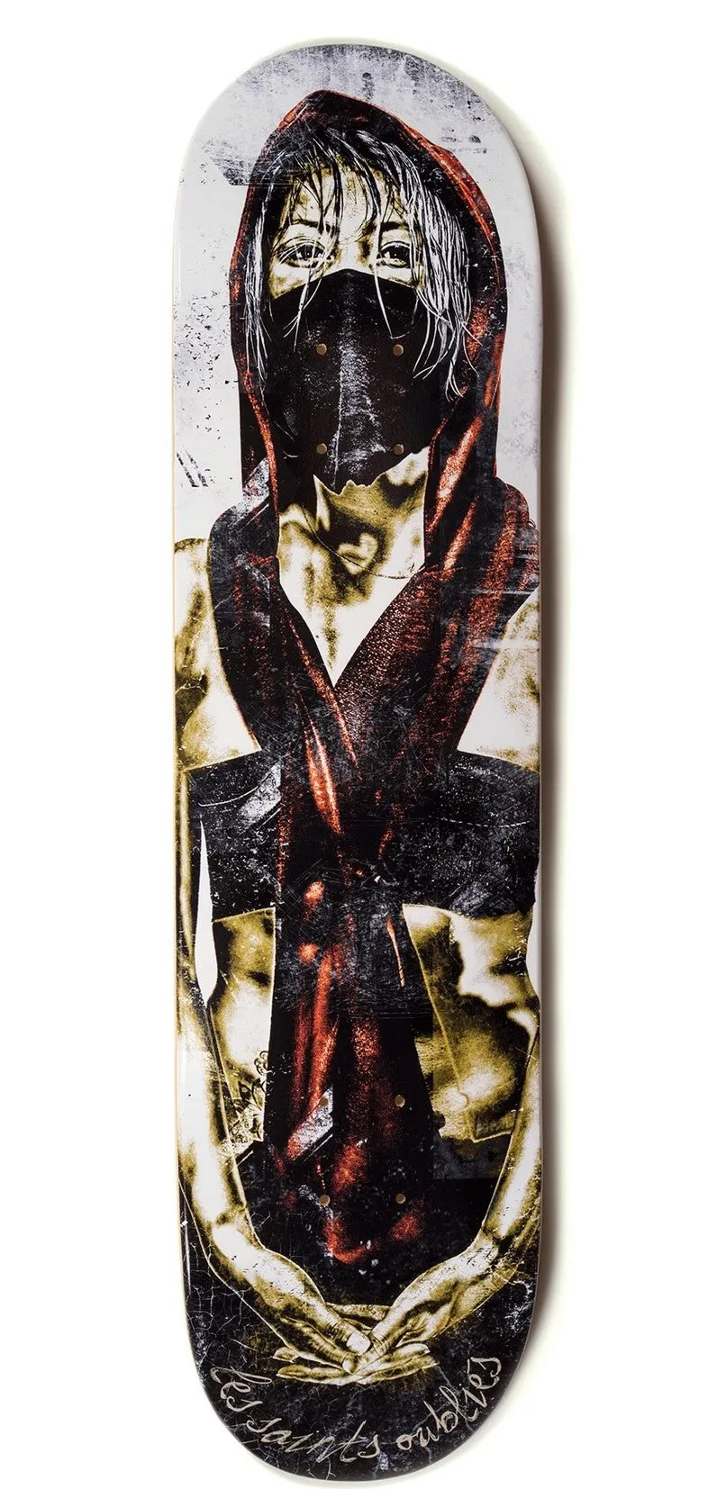 Les Saints Oubliés AP Skateboard Art Deck by Eddie Colla