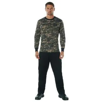 Long Sleeve Digital Camo T-Shirt