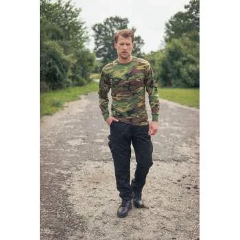 Long Sleeve Digital Camo T-Shirt