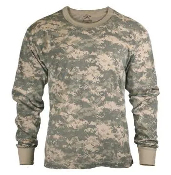 Long Sleeve Digital Camo T-Shirt