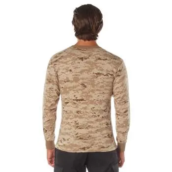 Long Sleeve Digital Camo T-Shirt