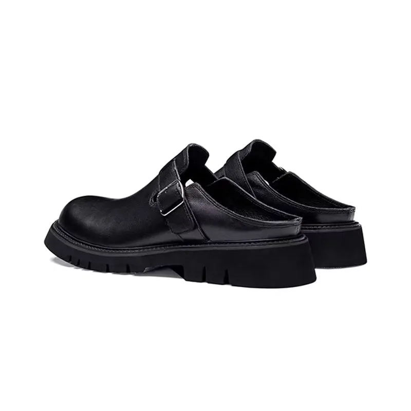 LuxeLeather Classic Slip On Shoes