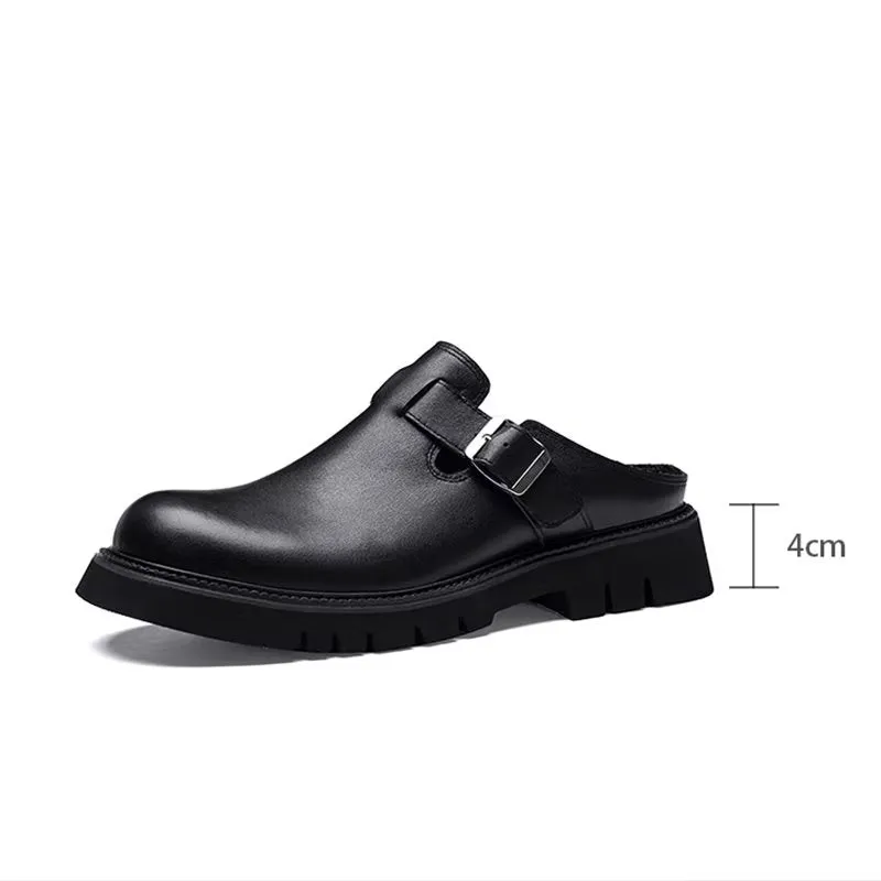 LuxeLeather Classic Slip On Shoes