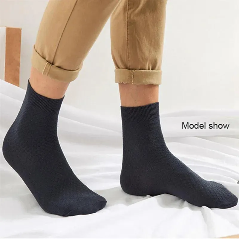 Men's Bamboo Compression Socks: Autumn Footwear Essentials