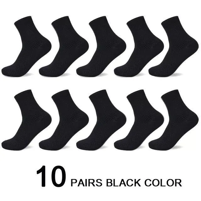 Men's Bamboo Compression Socks: Autumn Footwear Essentials