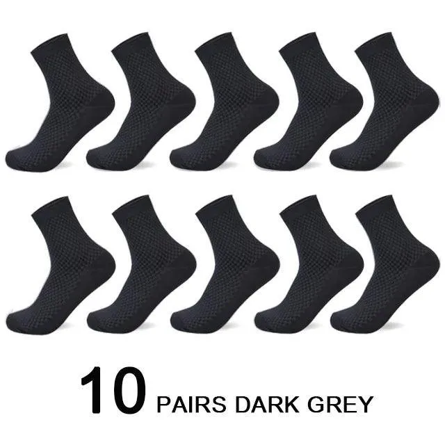 Men's Bamboo Compression Socks: Autumn Footwear Essentials