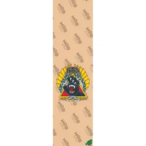 Mob Grip 9" x 33" Santa Cruz Natas Panther CLEAR Graphic Skateboard Grip Tape (#MG-B)