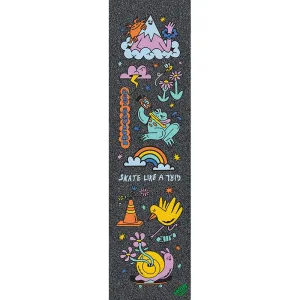 Mob Grip 9" x 33" Skate Like A Girl Graphic Skateboard Grip Tape (#MG-2)