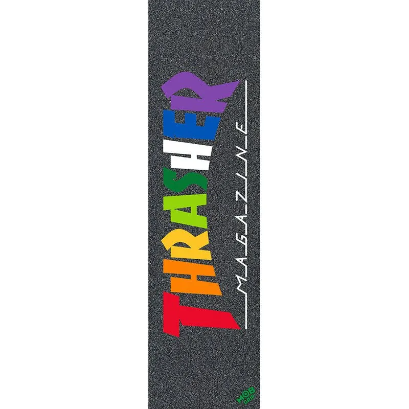 Mob Grip 9" x 33" Thrasher Rainbow Skateboard Grip Tape