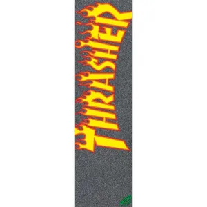 Mob Grip 9" x 33" Thrasher Yellow & Orange Flame Skateboard Grip Tape