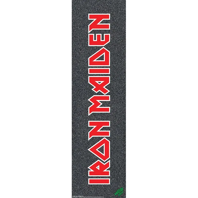 MOB Grip X Iron Maiden 9" x 33" Logo Skateboard Grip Tape