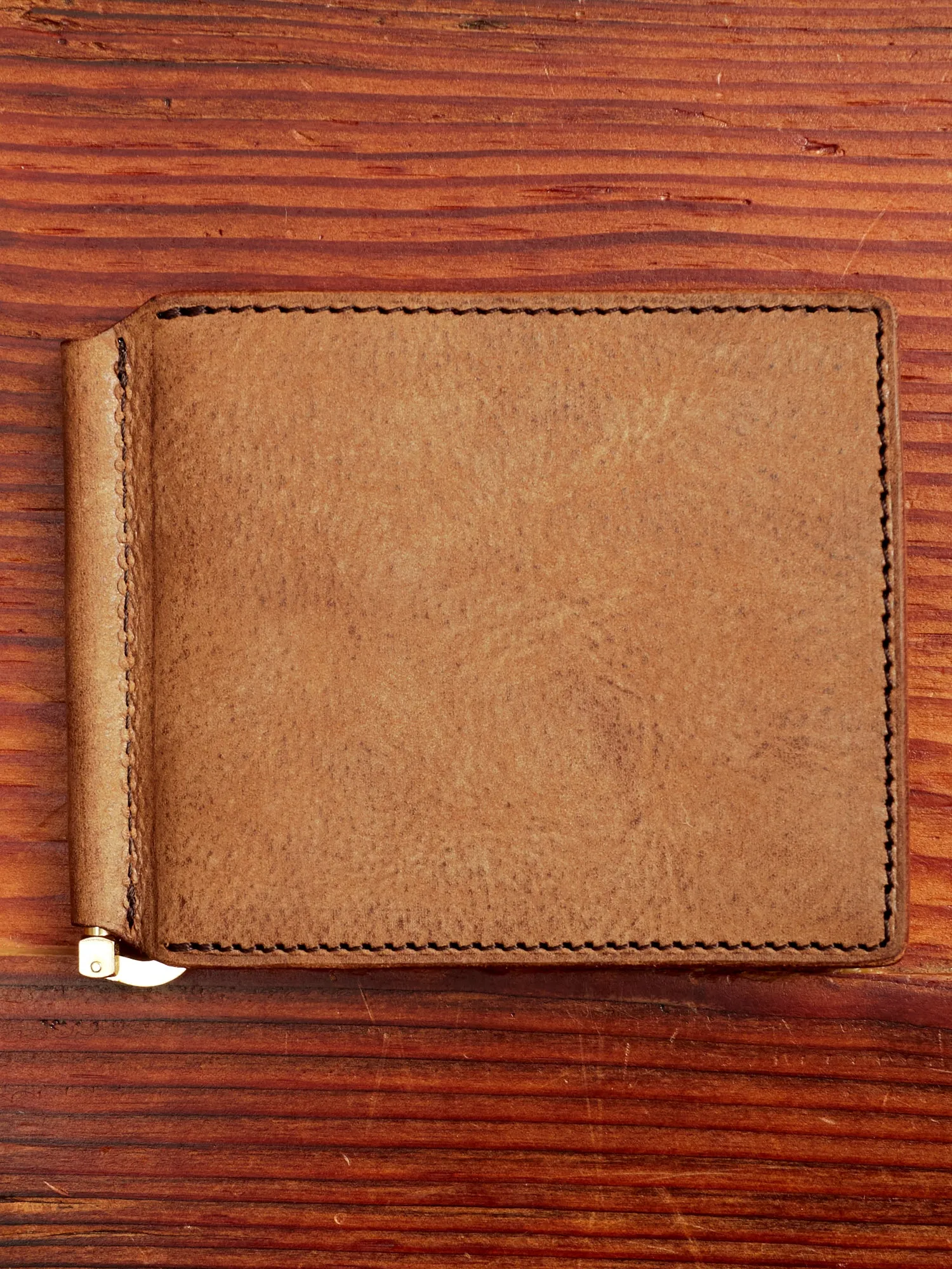 Money Clip Wallet in Choco