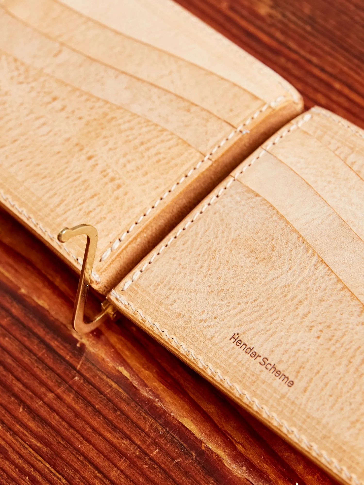 Money Clip Wallet in Natural