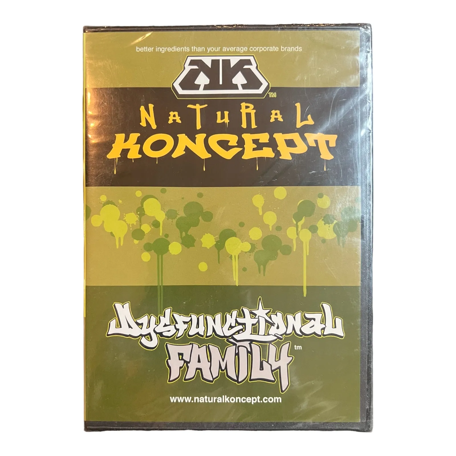 Natural Koncepts Dysfunctional Family 2007 Skate DVD