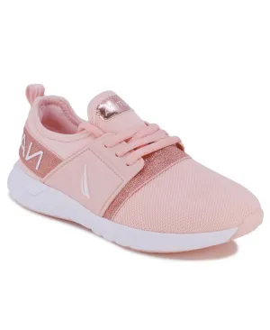 Nautica Big Girls Kappil Saga Athletic Sneaker - Rose Gold