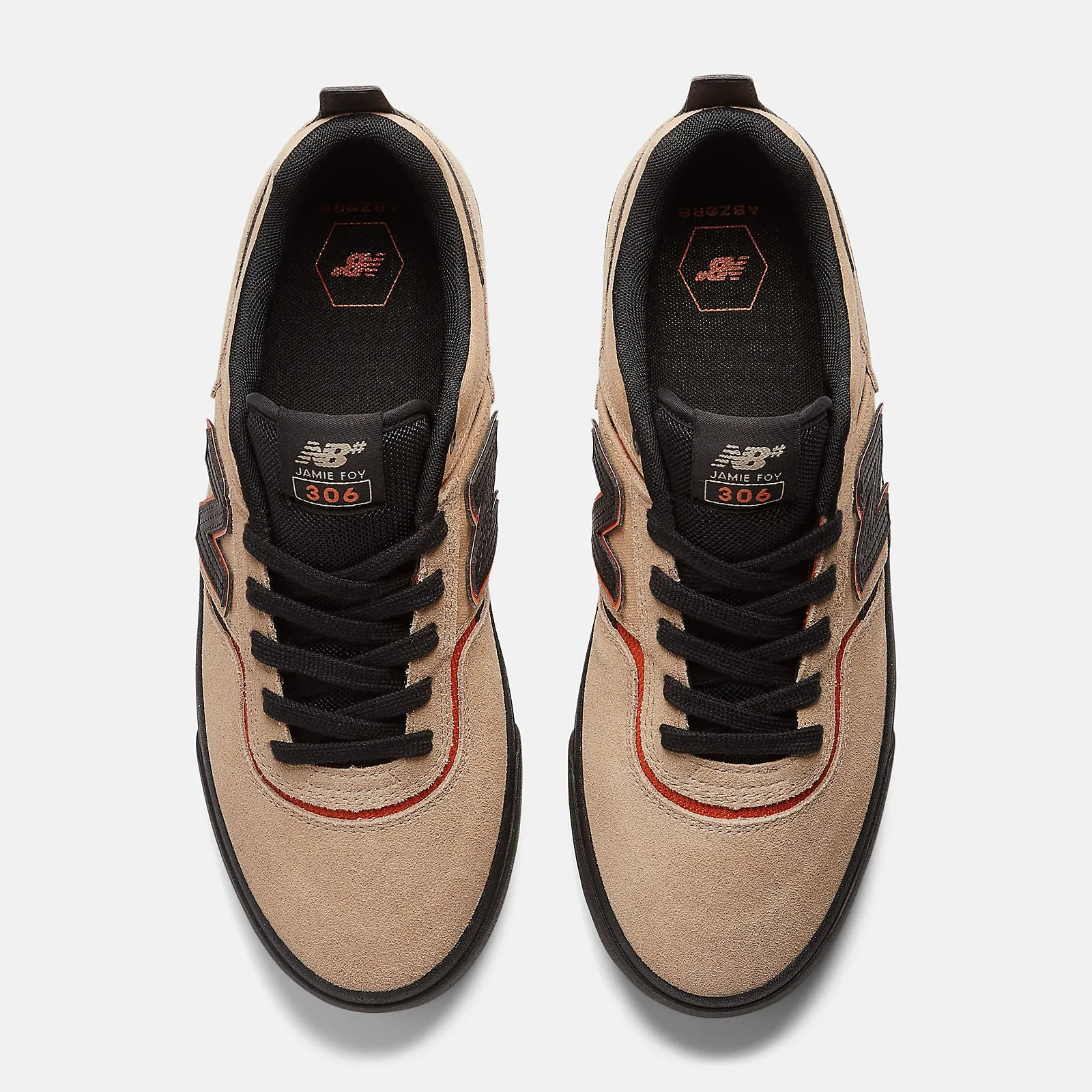 NEW BALANCE 306 JAMIE FOY INCENSE/BLACK