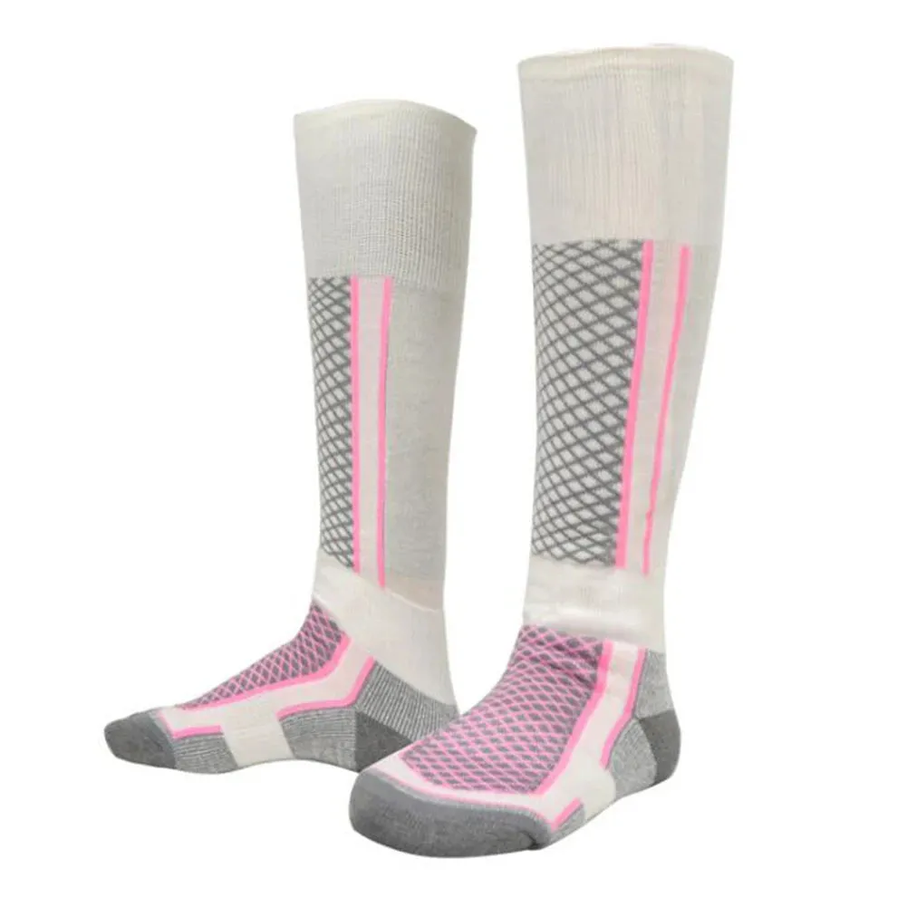 New Thick Cotton Ski Socks  Moisture-Absorbing Thermal Socks for Men & Women