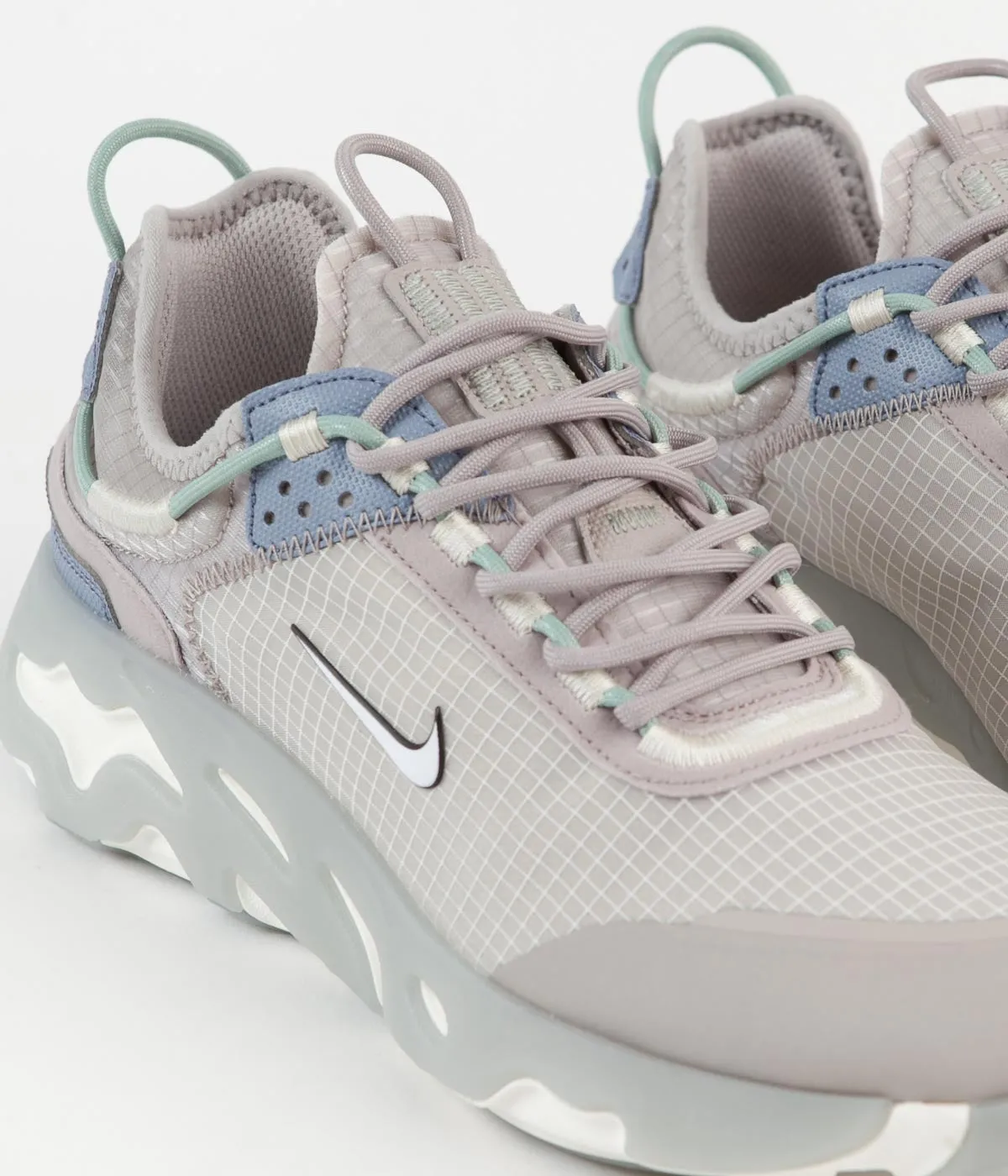 Nike React Live Shoes - College Grey / Sail - Ashen Slate - Steam