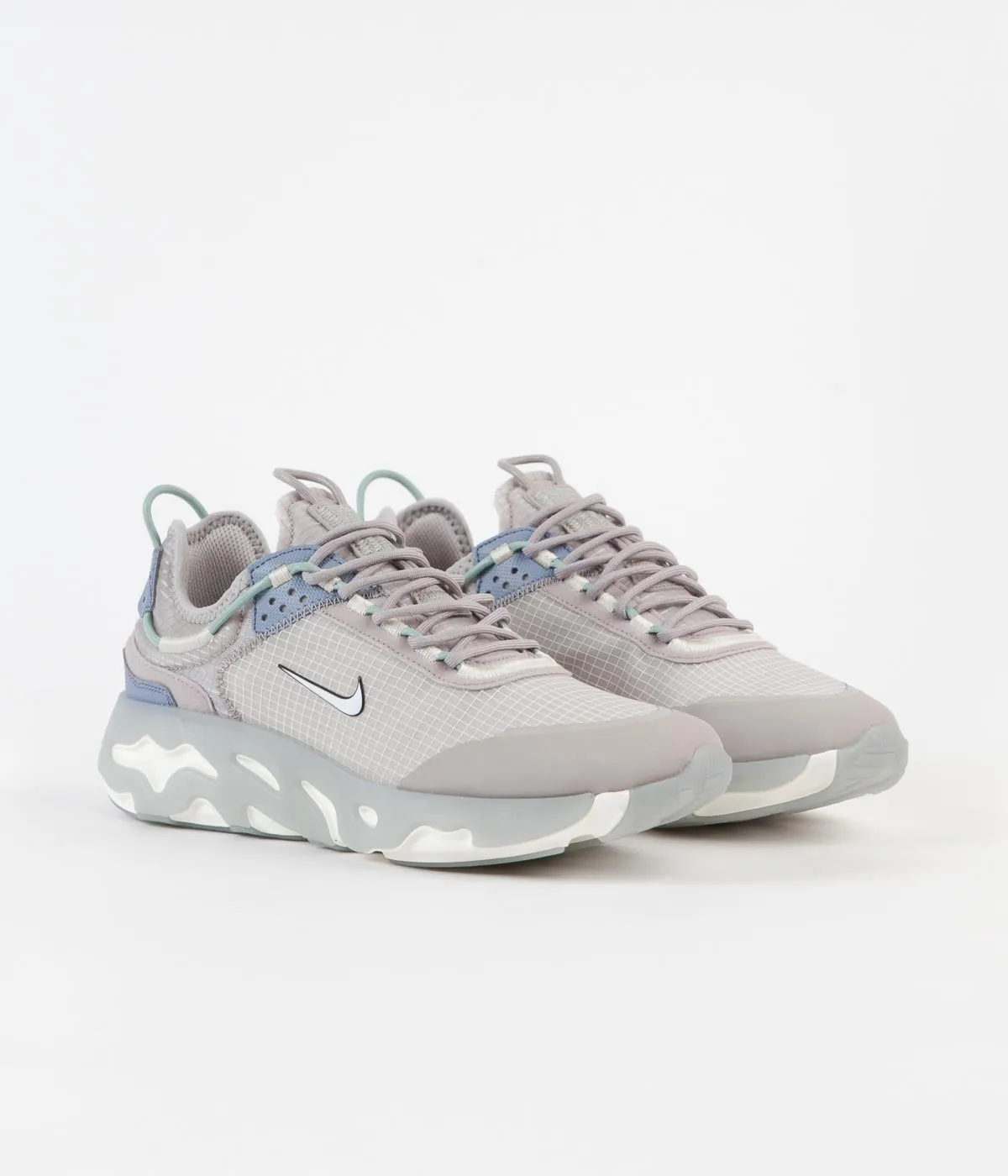 Nike React Live Shoes - College Grey / Sail - Ashen Slate - Steam