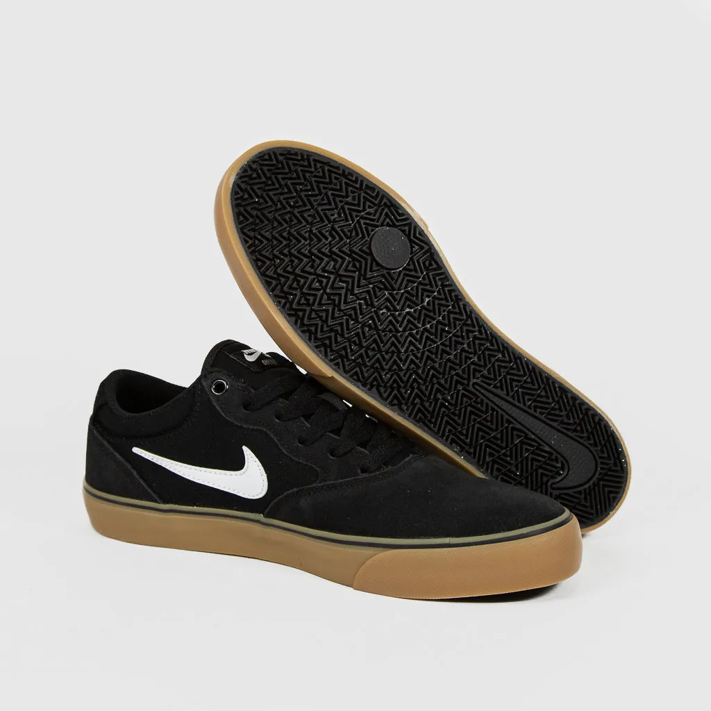 Nike SB - Chron 2 Shoes - Black / White / Gum