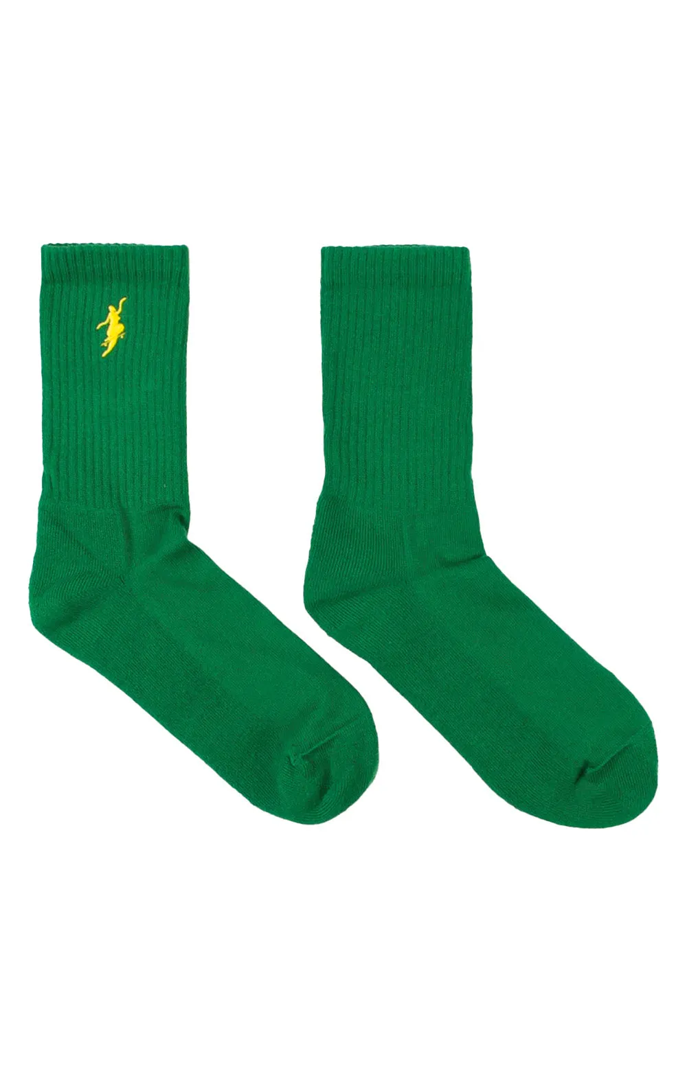 No Comply Socks - Green/Yellow