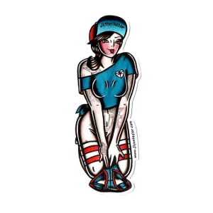 Panty Dropper Pinup Sticker