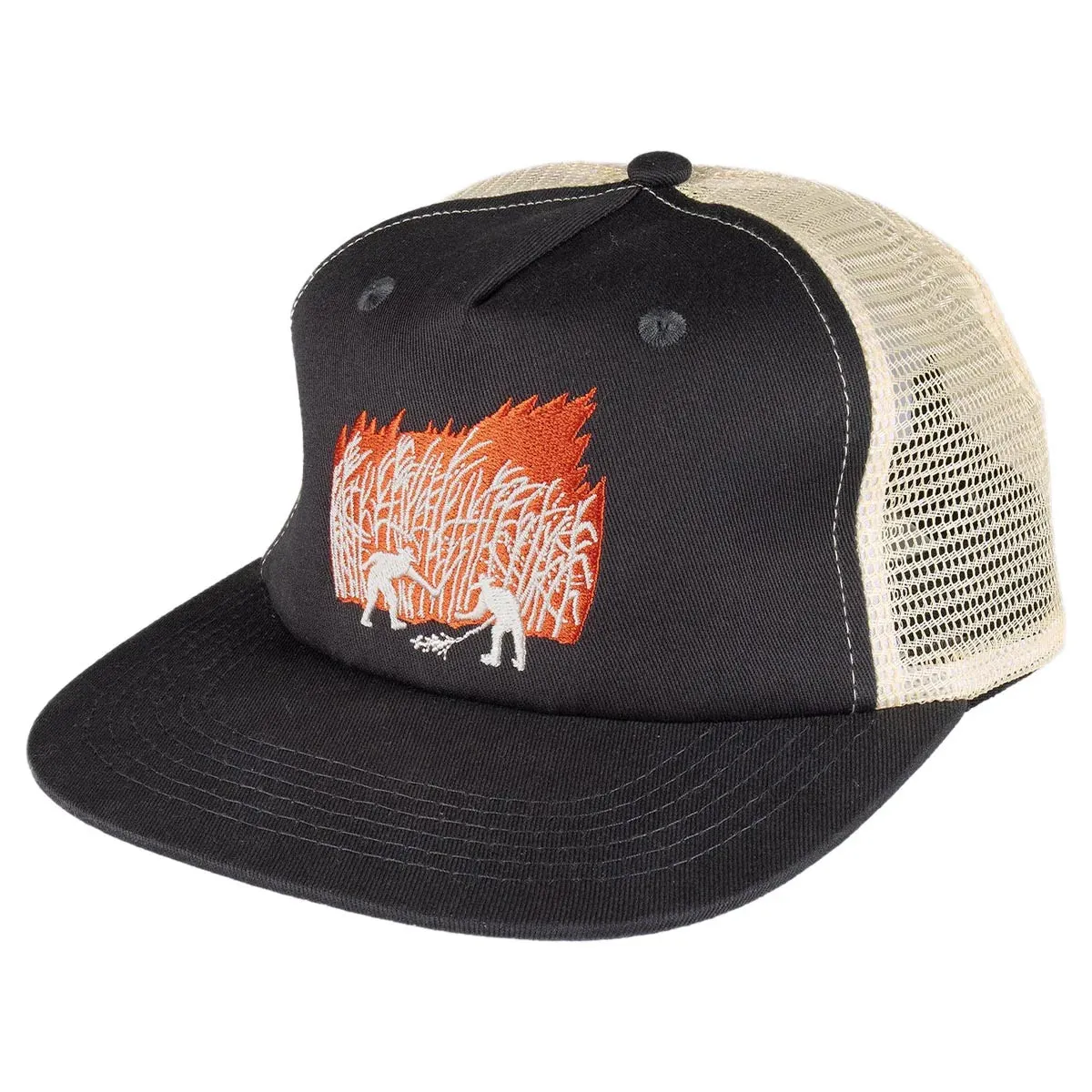 Pass-Port Brush Fire Workers Trucker Cap