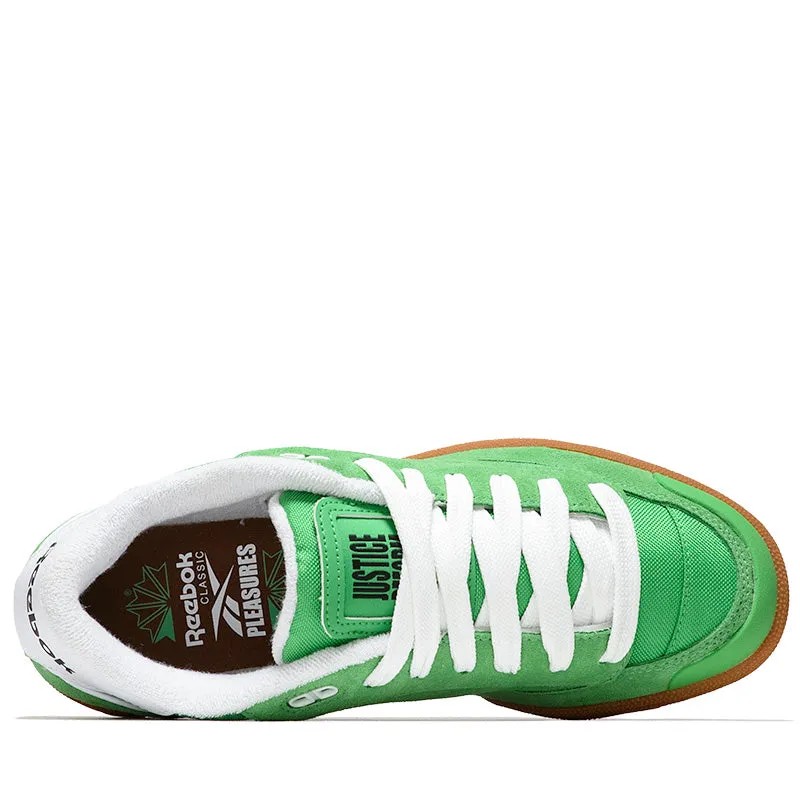 Pleasures x Reebok Club C Bulc - Sport Green/Raw Green