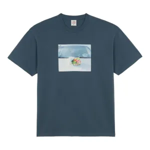 Polar Skate Co - Dead Flowers Tee - Grey Blue