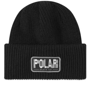 Polar Skate Co - Earthquake Merino Beanie - Black