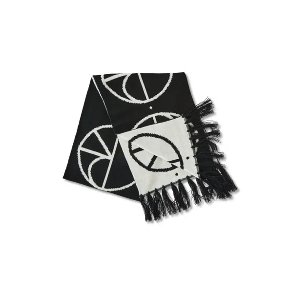 Polar Skate Stroke Logo Scarf - Black