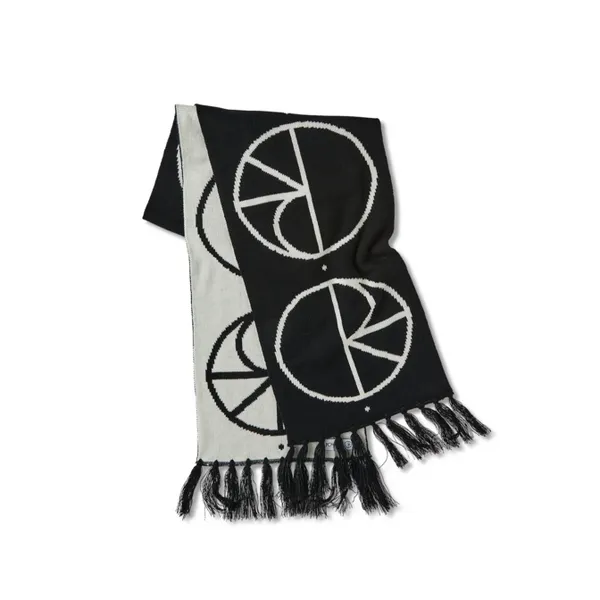 Polar Skate Stroke Logo Scarf - Black