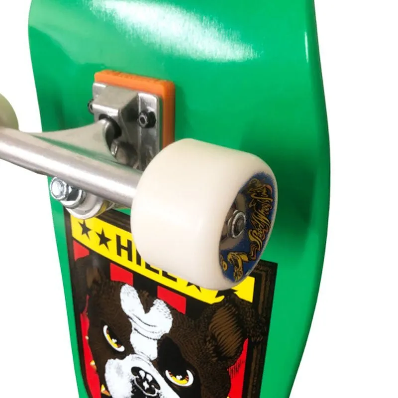 Powell Peralta 10" x 31.5" Frankie Hill Bulldog Green Custom Complete Skateboard