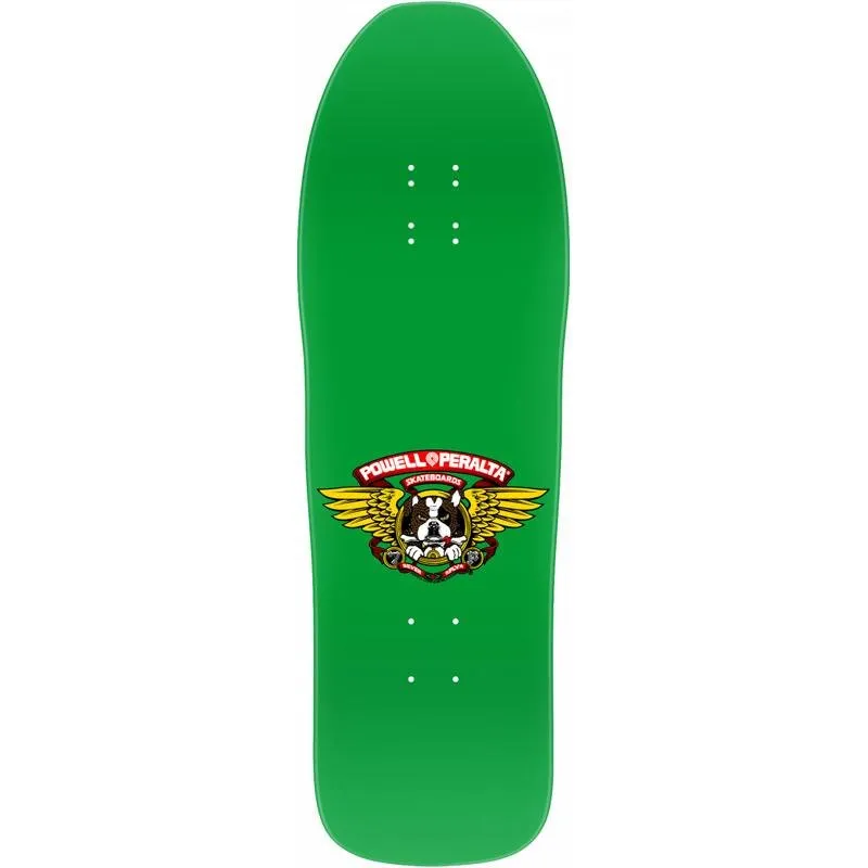 Powell Peralta 10" x 31.5" Frankie Hill Bulldog Green Skateboard Deck