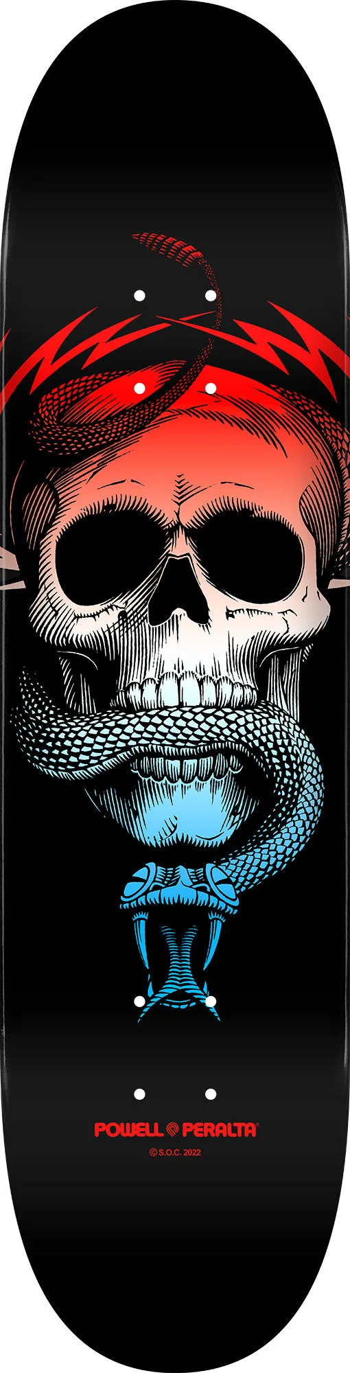 Powell Peralta McGill Skull And Snake Blue Fade 8.0" Skateboard Deck