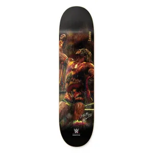 Primitive x WWE  8.25" x 31.85" LEMOS ULTIMATE WARRIOR Skateboard Deck