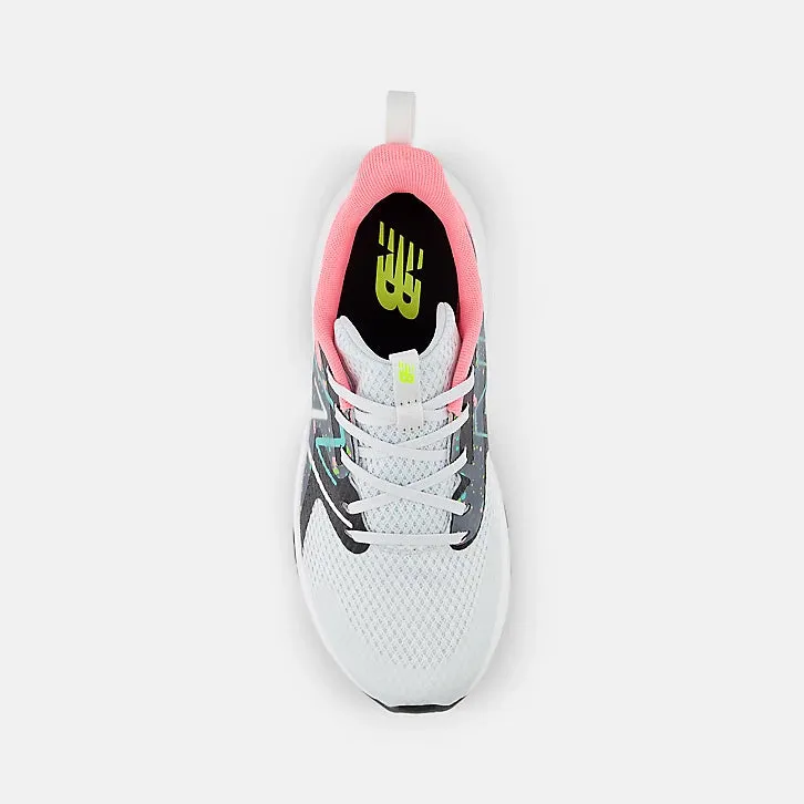 Rave Run v2 - Quartz Grey with Ultra Pink