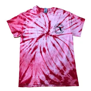 RELIEF FLORIDA PINWHEEL TIE DYE TEE RED