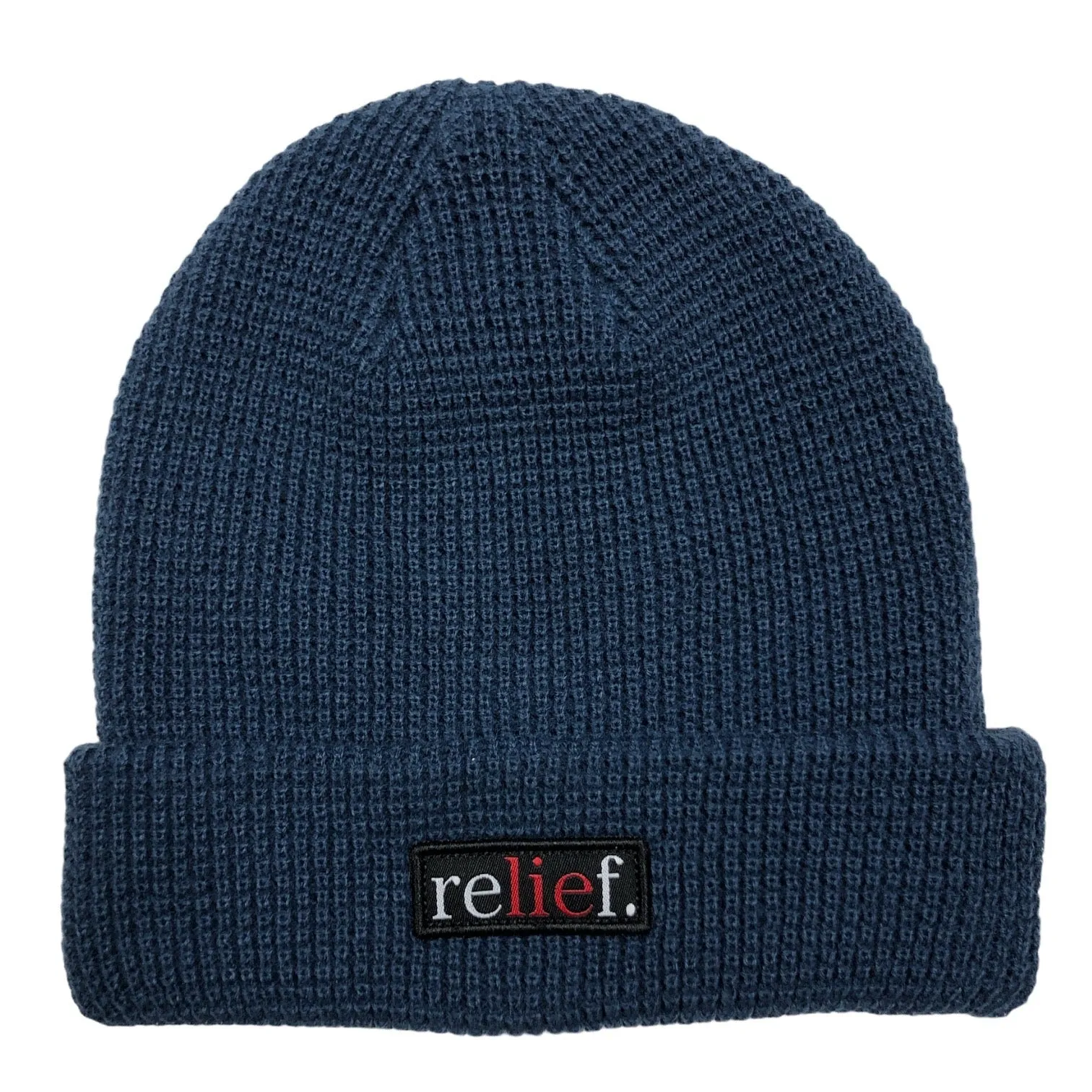 RELIEF LIE BEANIE SLATE