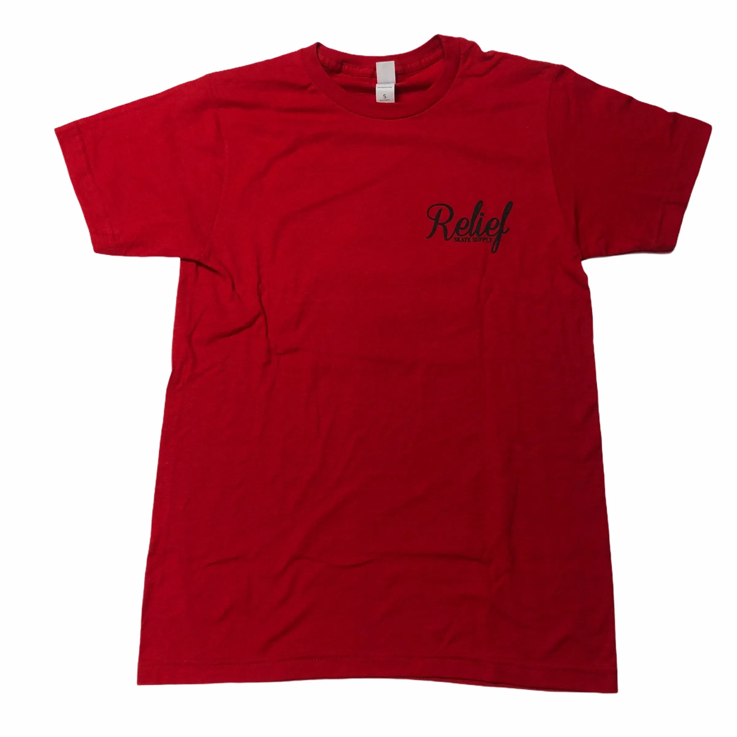 RELIEF ORANGE SLICE T SHIRT  RED