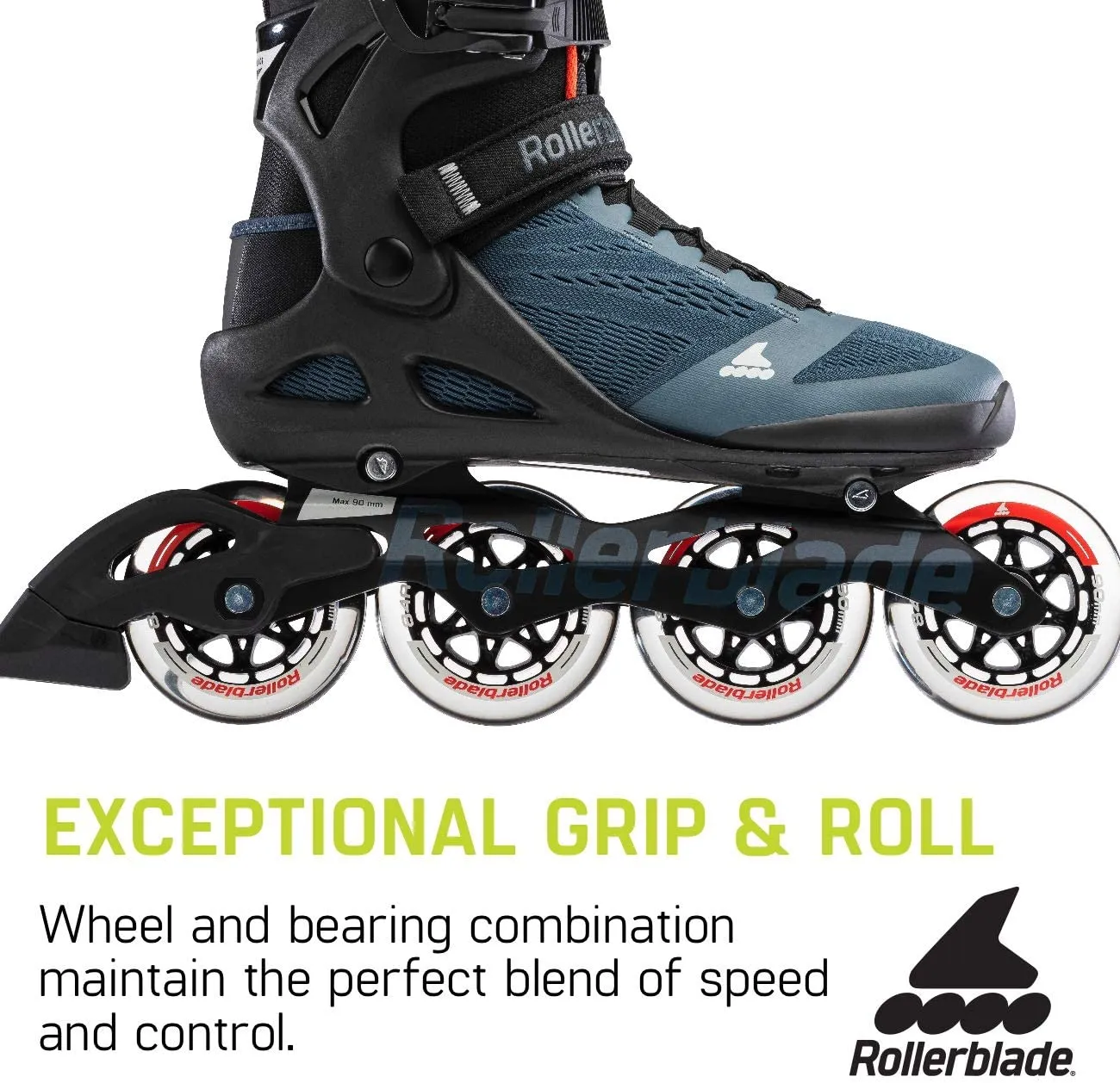 Rollerblade Macroblade 90 Orion Blue/Spicy Orange 11