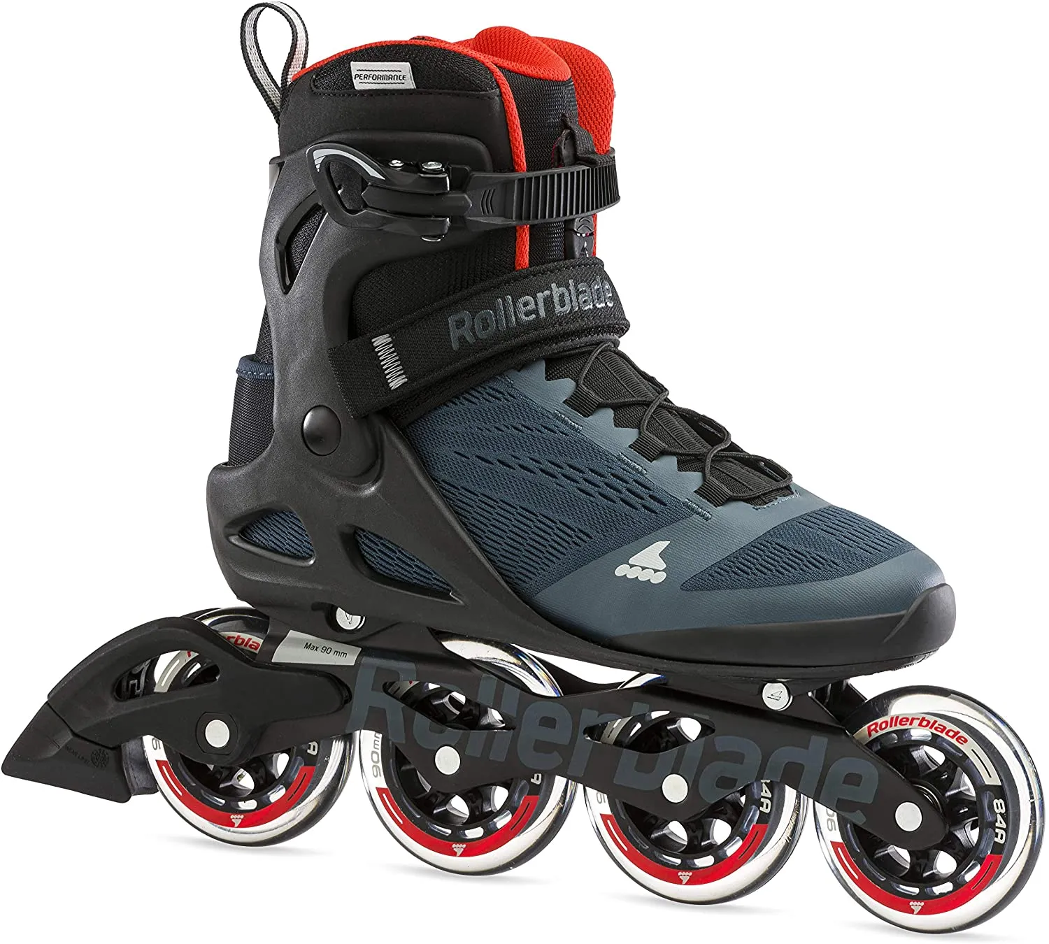 Rollerblade Macroblade 90 Orion Blue/Spicy Orange 11