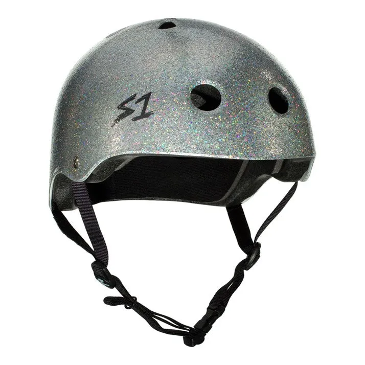 S1 Lifer Helmet Silver Glitter - Certified