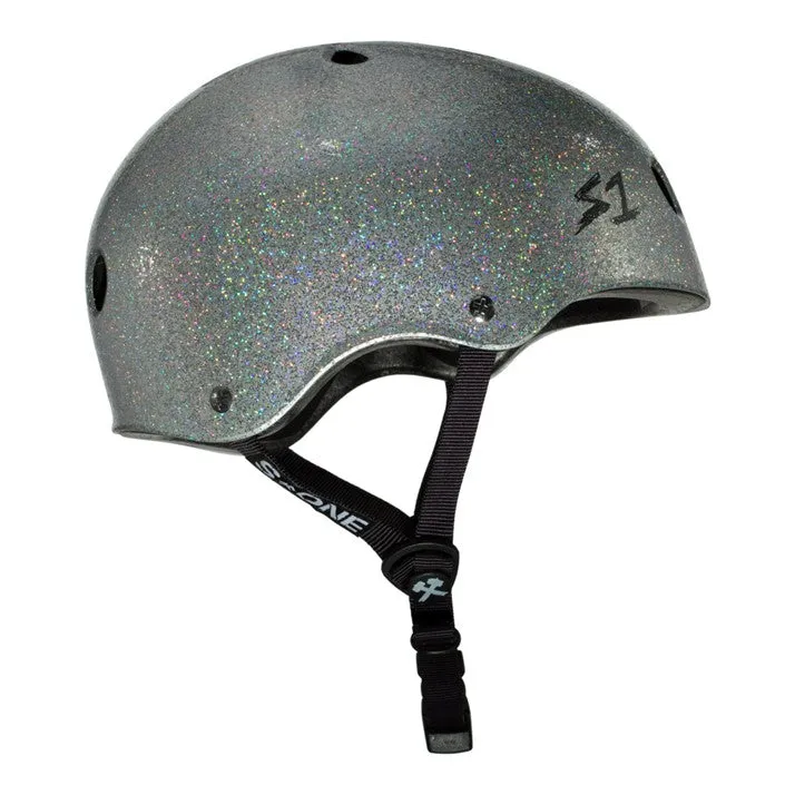 S1 Lifer Helmet Silver Glitter - Certified