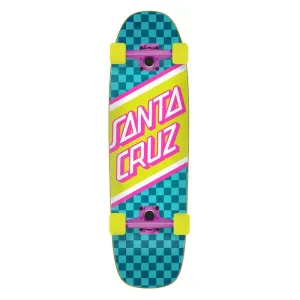 Santa Cruzer Complete Skateboard Street Skate Blue Multi 8.41"