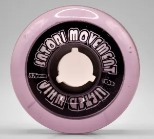 SATORI MOVEMENT 57MM LIFTED WHIP CRUISER SKATE WHEELS 78a