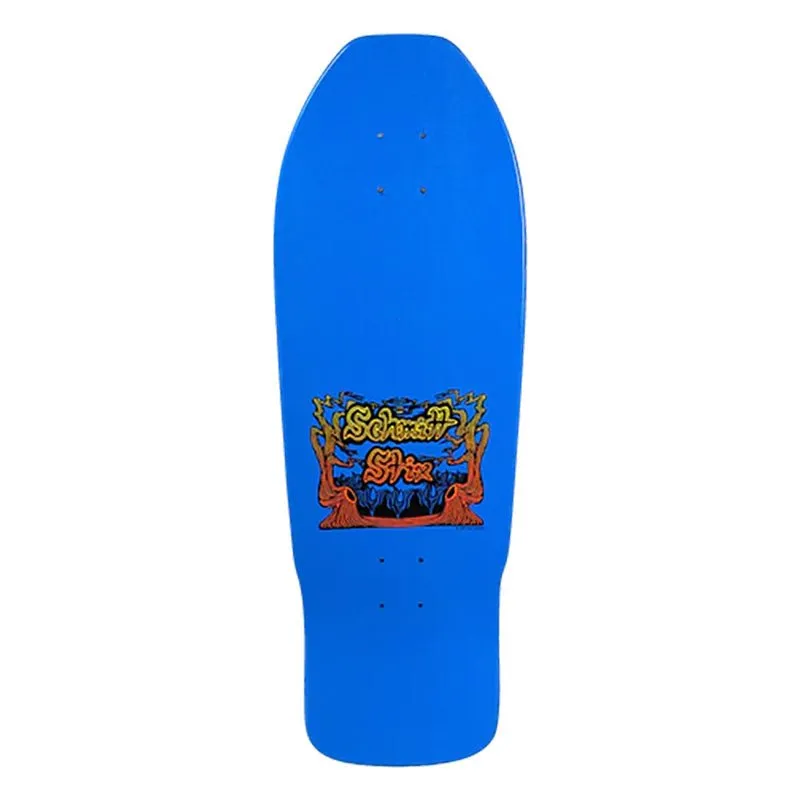 Schmitt Stix 9.875" x 31" Allen Midgette Flower Picker Re-issue (BLUE DIP) Skateboard Deck