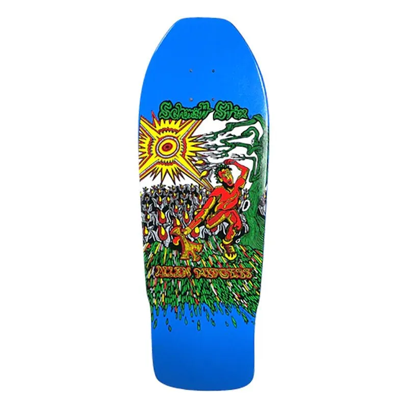 Schmitt Stix 9.875" x 31" Allen Midgette Flower Picker Re-issue (BLUE DIP) Skateboard Deck