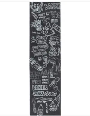 Shake Junt 9x33" Baker Rekinize Black/White Grip