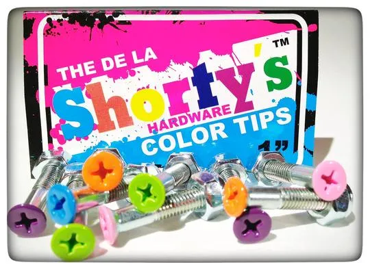 Shorty's Color Phillips Head Hardware 1" ( Multiple Styles)